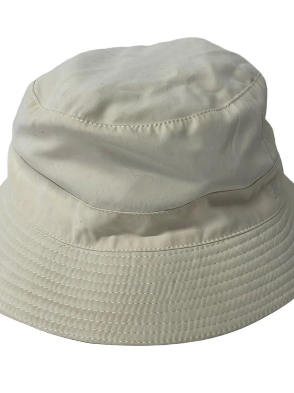 HERMES Cream Polyester Nylon Hat
